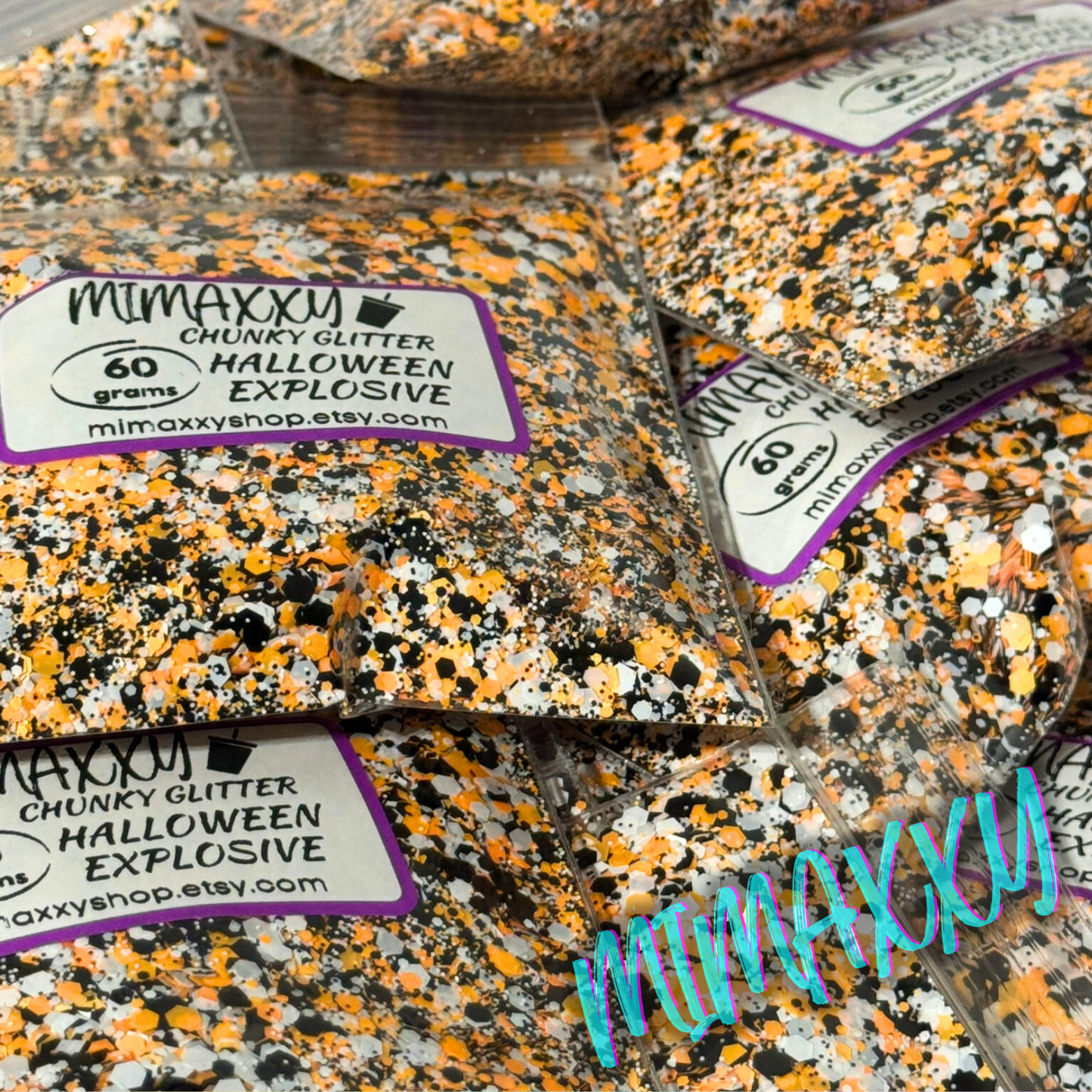 HALLOWEEN EXPLOSIVE, Shaped Glitter, Chunky Glitter Mix, Cosmetic Glitter,Nail Art, Resin art,Snow Globe Tumbler,Craft