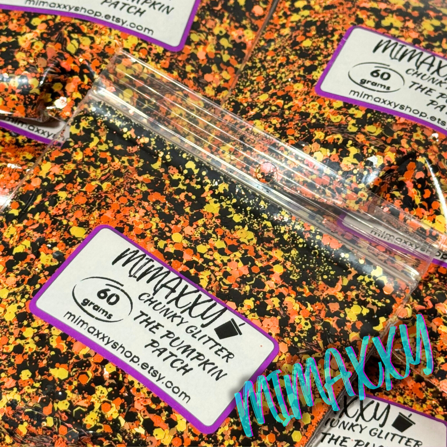 THE PUMPKIN PATCH , Shaped Glitter, Chunky Glitter Mix, Cosmetic Glitter,Nail Art, Resin art,Snow Globe Tumbler,Craft