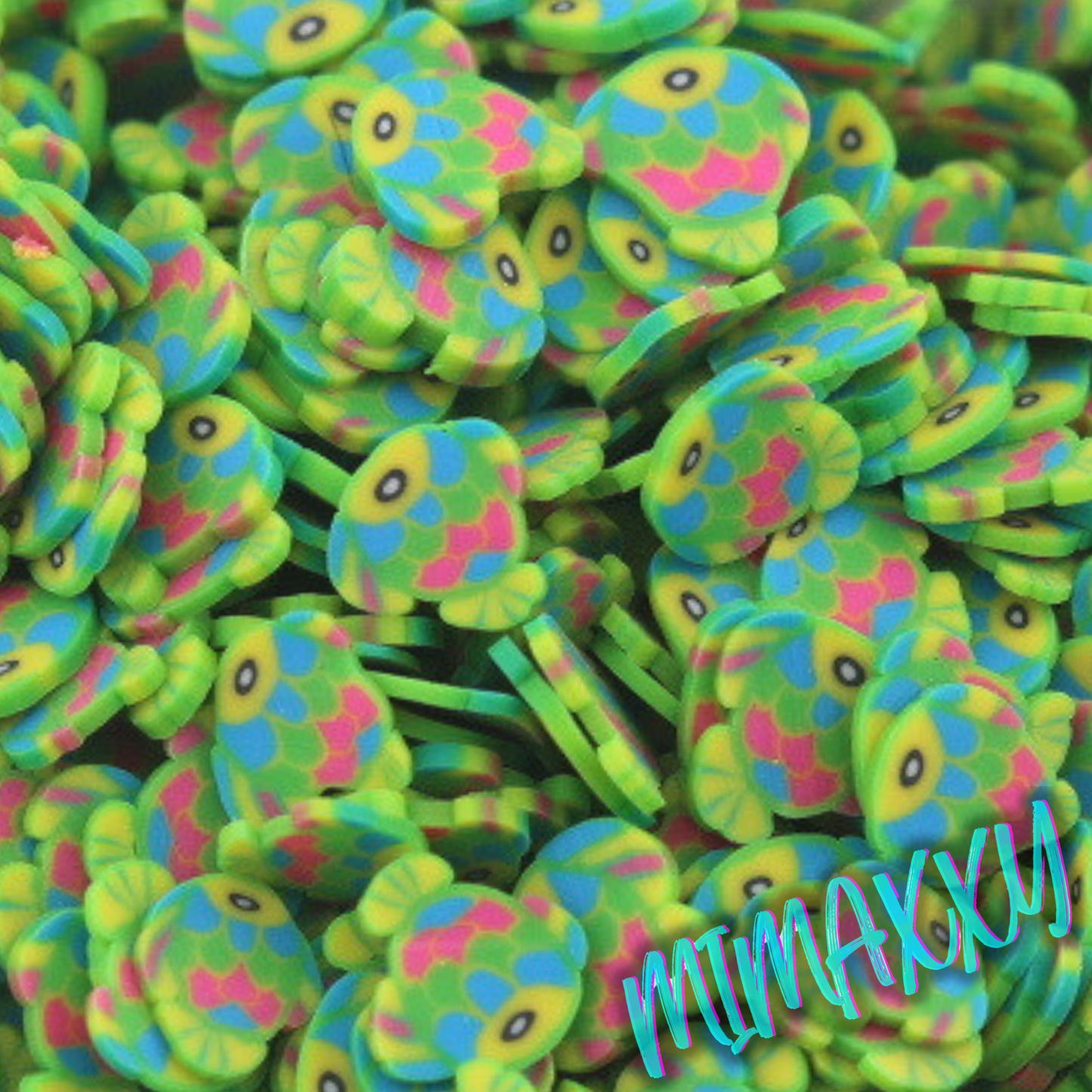 5mm Cute Fish/ Polymer clay Slices / fishing / Ocen / Sea / Resin art / Nail art / Fimo /Diy / Crafts,