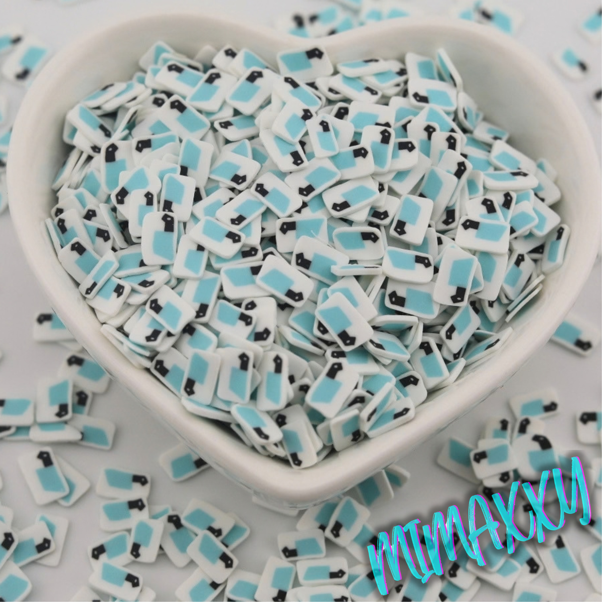 5mm Machete, Cleaver, Chef Knife, Sprinkle, Slime Polymer Clay Slices, Fake Bake Nail, Craft Ships, mix, death, Halloween