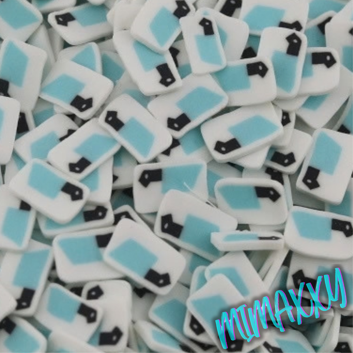 5mm Machete, Cleaver, Chef Knife, Sprinkle, Slime Polymer Clay Slices, Fake Bake Nail, Craft Ships, mix, death, Halloween