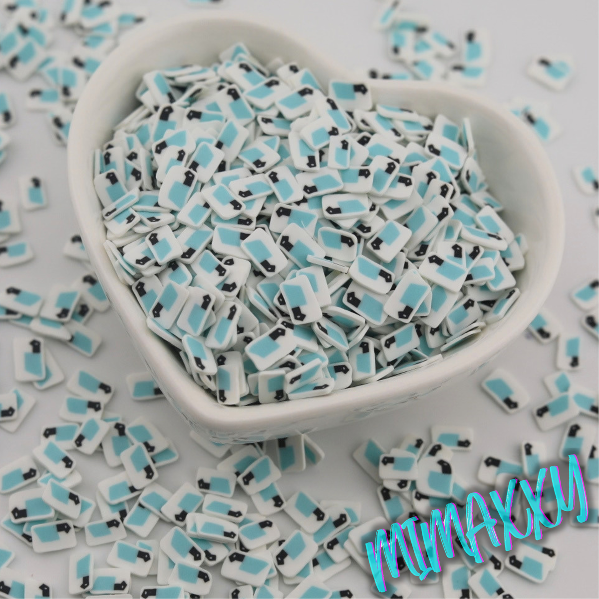 5mm Machete, Cleaver, Chef Knife, Sprinkle, Slime Polymer Clay Slices, Fake Bake Nail, Craft Ships, mix, death, Halloween