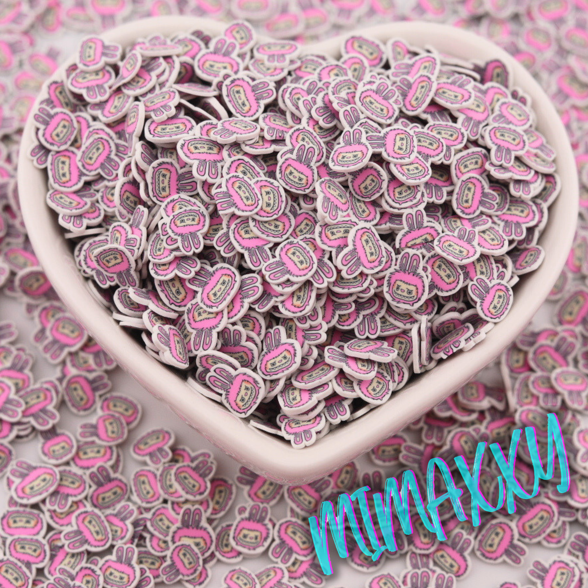 5mm Exclusive Monster Bubu Macaroon, Sprinkle Slime, Polymer Clay Slices,Fake Bake, Nail Art, Faux Craft, Kawaii Lovers, doll