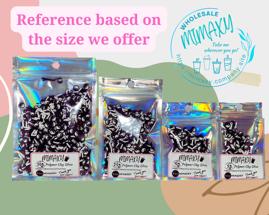 5mm , Pink Soldier, Korean survival game, HALLOWEEN MIX / Kuwaii /Fimo/Slice Perfect for DIY/Fake Food/Slime/Snow Globe Tumblers/Deco Topping/Fake Dessert,