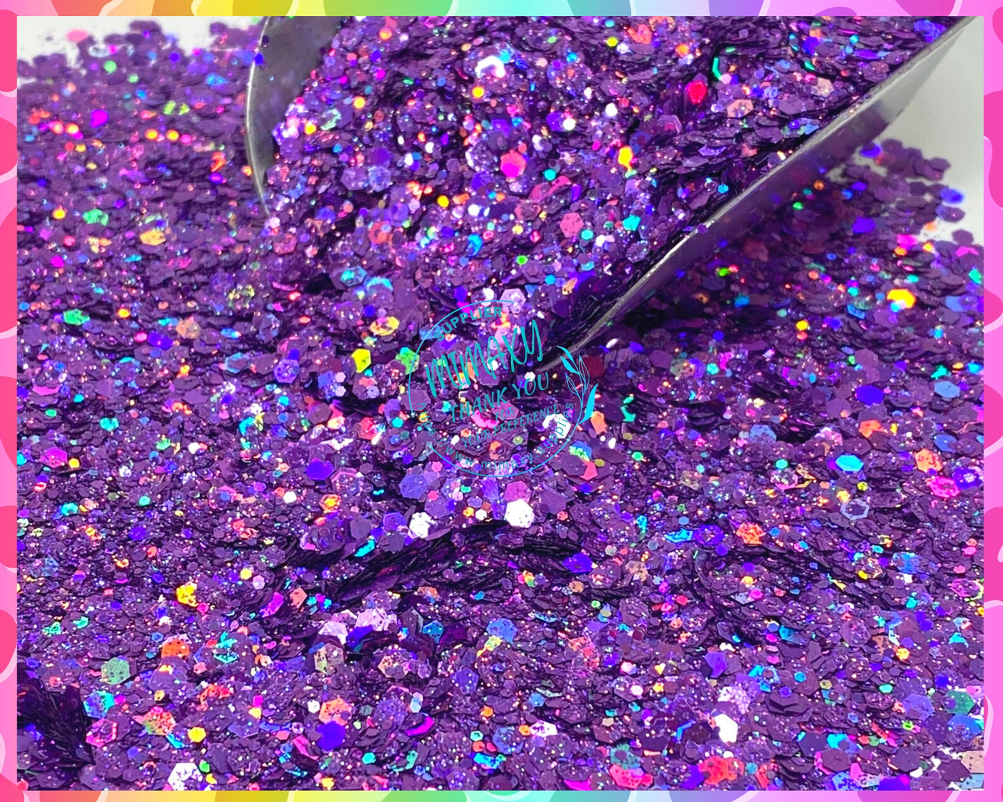 AMETHYST PURPLE, Shaped Glitter, Chunky Glitter Mix, Cosmetic Glitter,Nail Art, Resin art,Snow Globe Tumbler,Craft, Holographic 006
