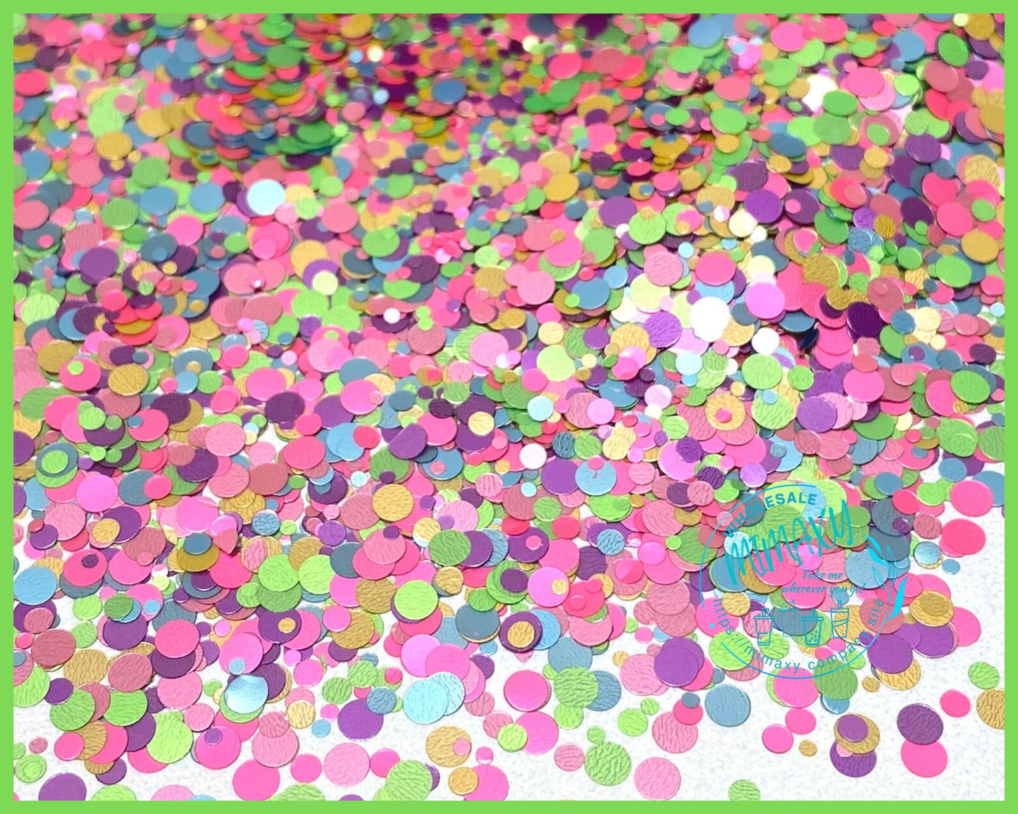 EASTER BASKET, C Glitter Mix, Shape Gliiter, Cosmetic Glitter, Body Painting,Nail Art, Resin art,Snow Globe Tumbler, confetti, DOTS 010