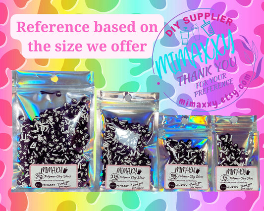 5mm Blue Princess,Glass Slipper, Carriage, Princess, Sprinkle Slime, Polymer Clay Slice Slices Fake Bake Nail Art Faux Craft , CARTOON MIX 9